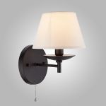 Бра с выключателем 60060/1 черный