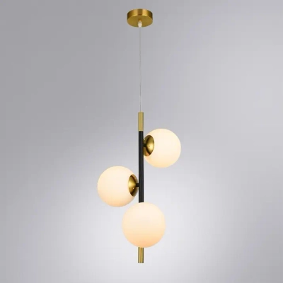 Подвесной светильник Arte Lamp ALCOR A2224SP-3BK, 3хE14