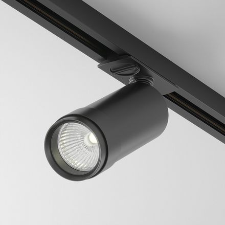 Трековый светильник Focus Led Zoom Unity 4000K 12Вт 15°-50°, TR021-1-124K-Z-B. TM Maytoni
