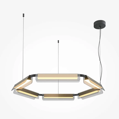 Подвесной светильник Плоскость / Flat 3000К 60Вт, MOD296PL-L60BS3K. TM Maytoni