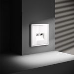 VLS060701 Розетка телевизионная встраиваемая VOLTUM S70 TV+RJ45 кат. 6, (белый глянцевый). (ТМ Maytoni)