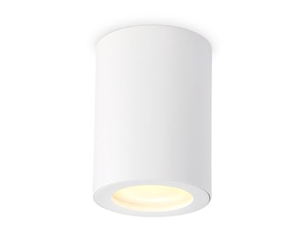Светильник накладной TN22797 WH белый IP44 GU10 max 12W D65*90