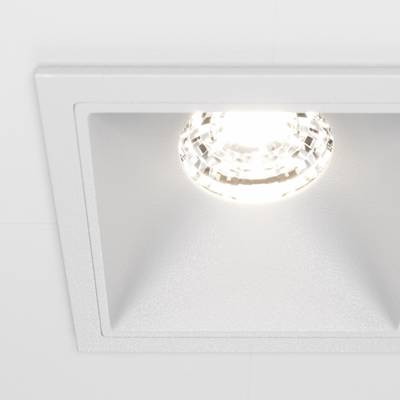 Встраиваемый светильник Alfa LED 4000K 10Вт 36°, DL043-01-10W4K-SQ-W. TM Maytoni