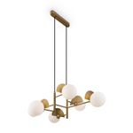 Подвесной светильник Sepia FR5391PL-06BS, G9х6. TM Maytoni