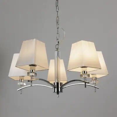 Подвесная люстра Arte Lamp KENSINGTON A4098LM-5CC, 5хE14