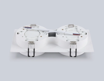 Светильник встраиваемый TN6711/2 WH белый IP44 GX53/2 max 15W 210*105*45