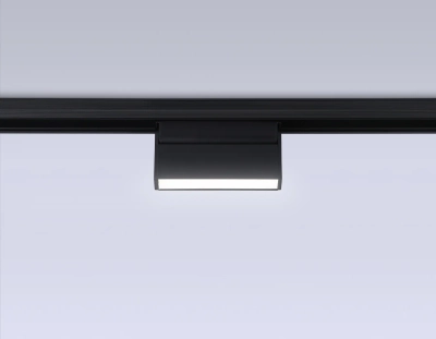 Светильник светодиодный трековый для шинопровода Magnetic GL4059 BK черный IP20 6W 4200K 48V 115*22*105