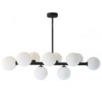 07508-10,19 Люстра Сида черный w98*34 h72 E14 10*10W