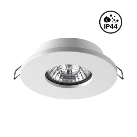 370934 SPOT NT22 598 белый Светильник встраиваемый влагозащищенный IP44 GU10 50W 220V AQUA