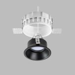 G214607 Светильник DOMINO ROUND MR16 ЧЁРНЫЙ (214610+214607)