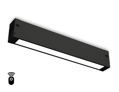 Светильник светодиодный диммируемый для шинопровода Magnetic 220V GL1262 BK черный IP20 9W 3000K-6400K 120° 232*25*42 (Без ПДУ)