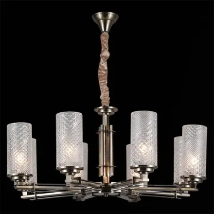 IL8682-8P-10 BR светильник потолочный ILLUMICO, E14х8