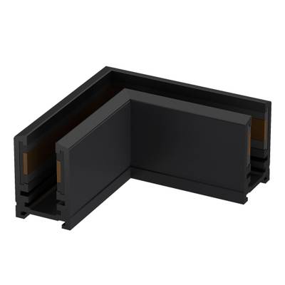 ST065.409.15 Соединитель "потолок-потолок" для накладного шинопровода SUPER5 ST-Luce Черный