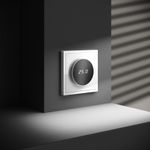 VLS070101 Терморегулятор электронный VOLTUM S70 с индикацией и датчиком, для теплого пола, (белый глянцевый) (ТМ Maytoni)