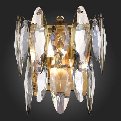 SL1227.301.02 Бра ST-Luce Латунь/Прозрачный E14 2*40W