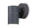 Светильник уличный настенный архитектурный ST3702 GR серый IP54 GU10 max 35W 110*60*95