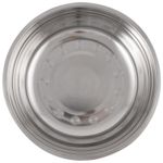Миска Bowl-25, объем 2,3 л, с расширенными краями, из нерж стали, зеркальная полировка, диа 25 см (Минимальная отгрузка 25 шт)