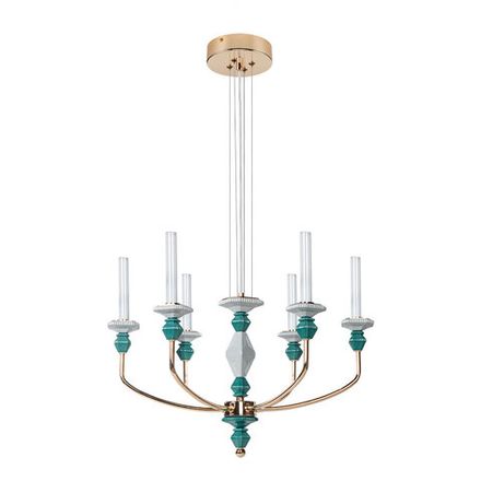 Подвесная люстра Divinare CAPELLO 4947/01 SP-6, 1хLED