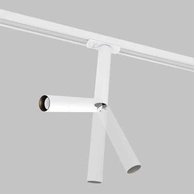 Трековый светильник Фокус Двойной / Focus Dual Unity 3000K 6Вт 36°, TR142-1-6W3K-W. TM Maytoni