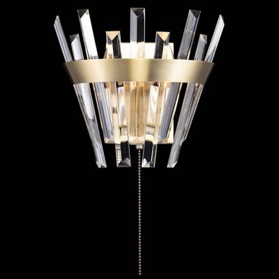 Citilux Вестерос CL307313 Бра хрустальное с выключателем Бронза