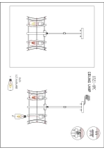 Люстра 2в1 Werk 1521-4PC. ТМ Favourite