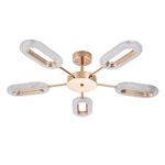 Потолочная люстра ARTE LAMP OVALE A2489PL-5GO, 1хLED