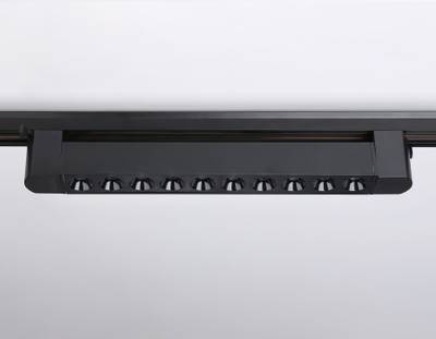 Светильник светодиодный трековый однофазный GL6709 BK черный IP20 20W 4200K 24° 323*35*57