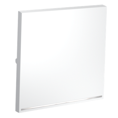 VLS000202 Клавиша для выключателя/переключателя одноклавишного с подсветкой, S70 (белый матовый). (ТМ Maytoni)