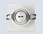 Светильник встраиваемый TN1143 WH белый IP44 GU5.3 95*95*38