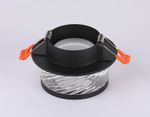 Встраиваемый светильник TN1252 SBK/CL черный песок/прозрачный GU5.3 D98*58