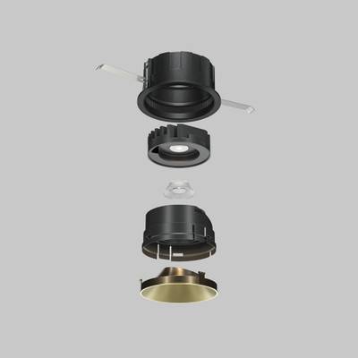 Декоративная рамка-отражатель для серии Wise, Ring057-10-MG. TM Maytoni