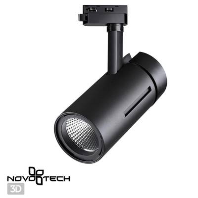 358593 PORT NT21 111 черный Светильник трековый однофазный трехжильный IP20 LED 4000K 30W 175-245V DEP