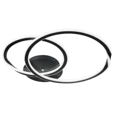 Потолочная люстра ARTE LAMP SIERRA A2211PL-2BK, 1хLED