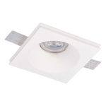 ST254.328.01 Св-к встр. из гипса Белый GU10 1*50W IP20 L120xW120xH40 220V Без ламп