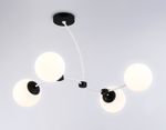 Подвесной светильник TR2542/4 WH/BK белый/черный E27/4 max 60W 700*450*450