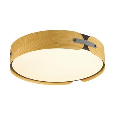 7721/65L AVRA LED SN 36 Светильник металл/пластик/белый/черный/дерево LED 65Вт 3000-6000K D450 IP20 пульт ДУ CORAGGIO
