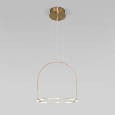 Подвесной светодиодный светильник 90322/1 латунь, LED