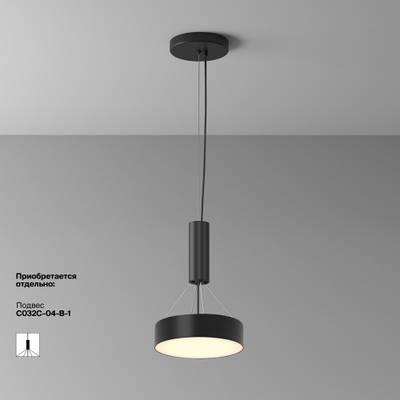 Потолочный светильник Zon 3000K 24W 120°, C032CL-24W3K-RD-B. TM Maytoni