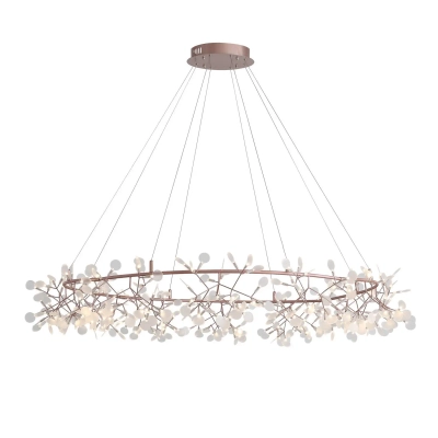 SL379.203.324 Люстра подвесная ST-Luce Медный/Белый LED 324*0,5W 3500K (из 2-х коробок)