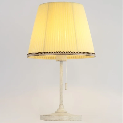 Citilux Линц CL402723 Настольная лампа патина с кремовым абажуром