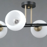 IL0798-4CSQ-25 BK AB TRENTO светильник потолочный ILLUMICO, E14х4