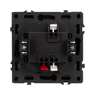 Механизм выключателя одноклавишный проходной LED SWT-NOBE-MKP1-SFPL-L-BK (230V, 10A) (Arlight, -)