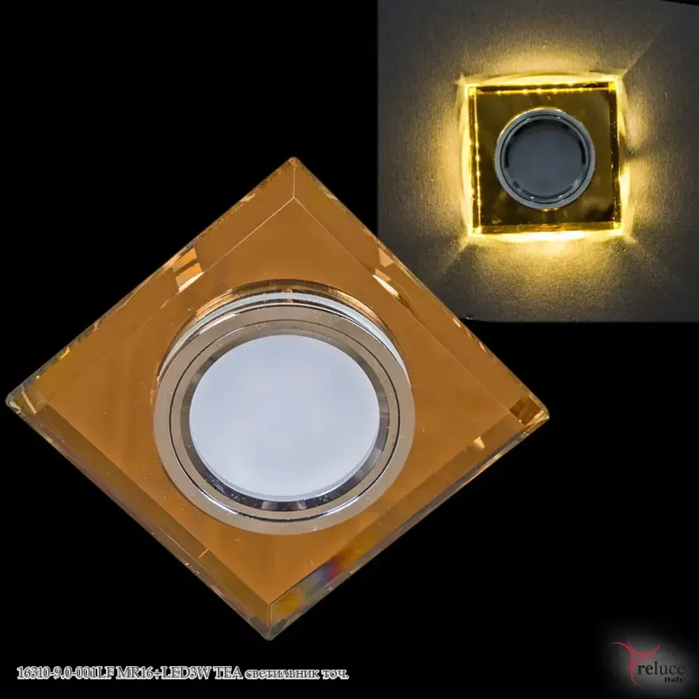 16310-9.0-001LF MR16+LED3W TEA светильник точечный Reluce, GU5.3х1 16310-9.0-001LF MR16+LED3W TEA светильник точечный Reluce, GU5.3х1