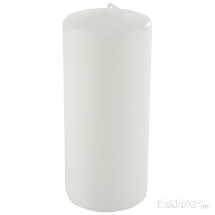 Свеча Deco 63*150 белая (Минимальная отгрузка 12 шт)