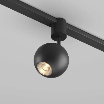 Трековый светильник Сфера / Sfera Elasity 3000K 8Вт 36°, TR164-1-8W3K-M-B. TM Maytoni