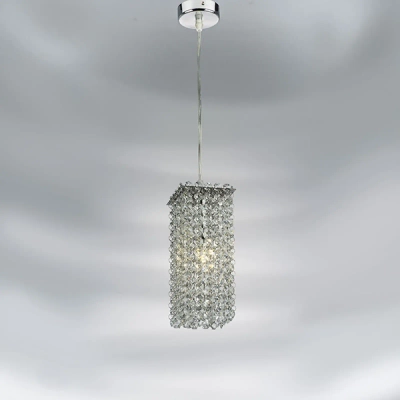 795424 Подвес CRISTALLO 1х40W G9 ХРОМ