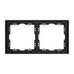 Рамка пластиковая FRM-NOBE-SFPL-2-BK (Arlight, -)