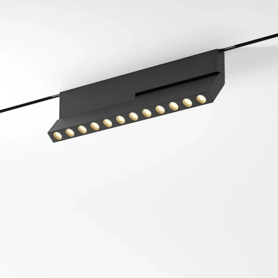 Mini Magnetic Трековый светильник 12W 3000K черный 85208/01