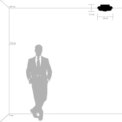 750071 Люстра потол FAVO LED-35W 1680LM Satin Gold 3000K Lightstar