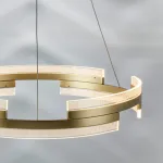 736323 Люстра ROTONDA 55W LED 2835LM 120G ЗОЛОТО 3000K Lightstar